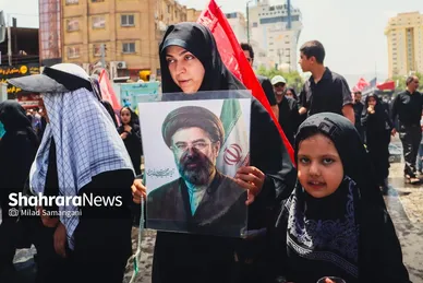 گزارش تصویری | مراسم جاماندگان اربعین حسینی در مشهد