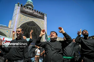 گزارش تصویری | عزاداری شهادت امام رضا (ع) در حرم مطهر رضوی