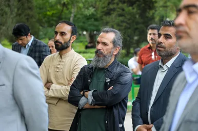 رونمایی از مجسمه « رستم و سهراب »