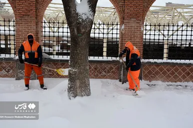 ایران زیباست | برف در اردبیل