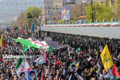 گزارش تصویری | راهپیمایی روز جهانی قدس در مشهد
