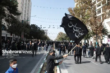 مراسم راهپیمایی جاماندگان اربعین حسینی