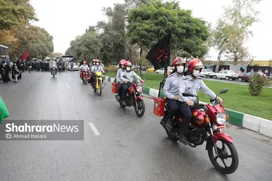 مراسم راهپیمایی جاماندگان اربعین حسینی