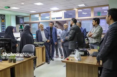 بازدید جمعی از مسئولین شهری مشهدمقدس از موسسه فرهنگی شهرآرا (۲) (۱۶ مرداد ۱۴۰۳)