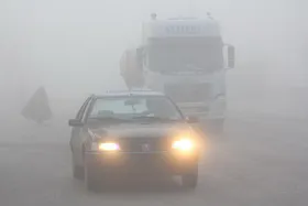 برف و مه در جاده&zwnj;های خراسان رضوی