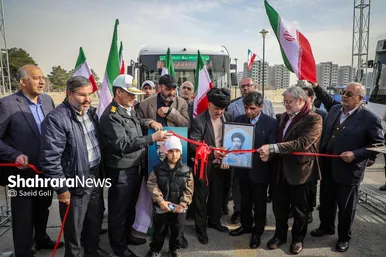 گزارش تصویری | آیین رونمایی از ۲۵ دستگاه اتوبوس جدید در مشهد (۱۲ بهمن ۱۴۰۴)