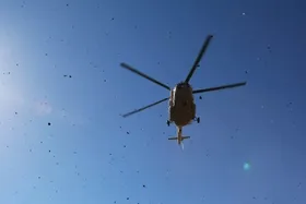 سقوط بالگرد فراجا در ارتفاعات دالاهو کرمانشاه+جزئیات