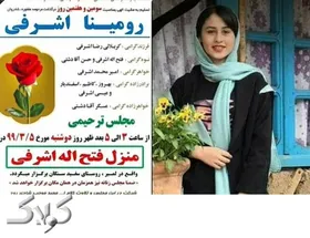 دختر کشی در لوای قانون/ کسی که دستور تحویل رومینا اشرفی به پدرش را داده، تخلف کرده است
