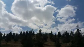 شهروند خبرنگار | نمای زیبایی از کوه های انتهای بلوار هفت تیر مشهد