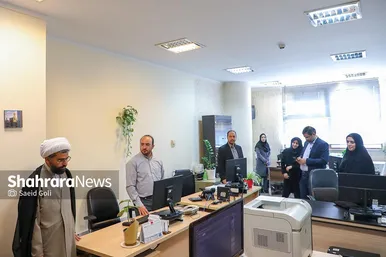 بازدید اعضای شورای اسلامی شهر مشهد از روزنامه شهرآرا
