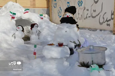 ایران زیباست | شور و نشاط برفی در «اَهَر»