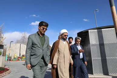 بازدید اعضای شورای اسلامی شهر از اقدامات نوروزی در مشهد