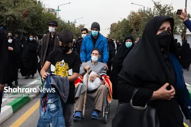 عزاداری روز شهادت امام رضا علیه اسلام در مشهد