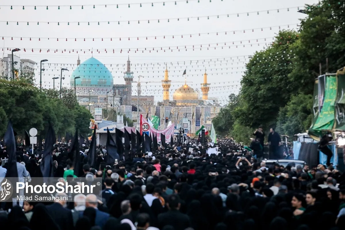 در آغوش رضا | مراسم تشییع شهید جمهور در حرم مطهر امام رضا (ع)
