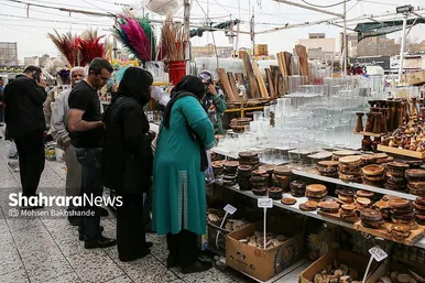 حال و هوای بازار گل در آستانه عید نوروز
