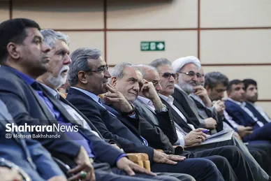 گزارش تصویری | همایش «نهضت توسعه عدالت آموزشی با رویکرد محرومیت‌زدایی از فضاها و تجهیزات آموزشی و کیفیت‌بخشی با مشارکت مردم» با حضور رئیس‌جمهور