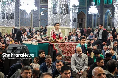 اجتماع مردمی «وعده صادق» در حرم مطهر رضوی