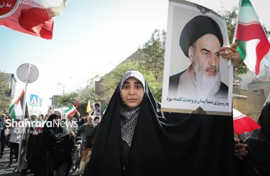 گزارش تصویری | راهپیمایی جمعه «خشم و نصر» در مشهد