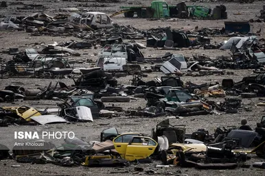 عکس‌هایی از مراکز اسقاط خودرو
