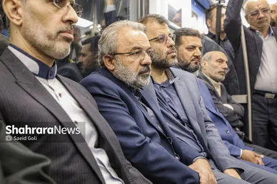 عملیات «تست‌گرم» بخش اول خط سوم قطار شهری مشهد