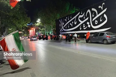 گزارش تصویری | یکصدوشصت‌ودومین شب حضور مردم مشهد در خیابان