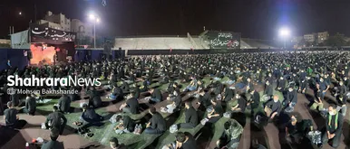عزاداری دهه اول محرم در ورزشگاه تختی مشهد