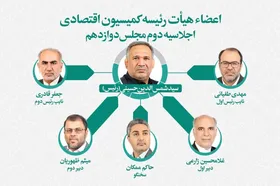 اعضای هیئت&zwnj;رئیسه کمیسیون اقتصادی مجلس انتخاب شدند | &laquo;میثم ظهوریان&raquo;، نماینده مردم مشهد، دبیر کمیسیون شد