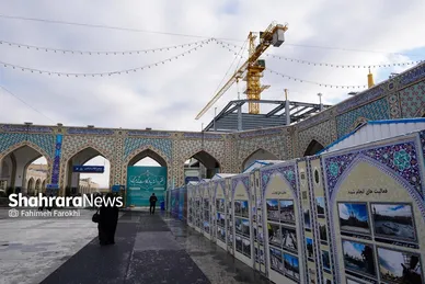 گزارش تصویری | بازدید جمعی از خبرنگاران موسسه فرهنگی شهرآرا از پروژه های عمرانی حرم مطهر رضوی