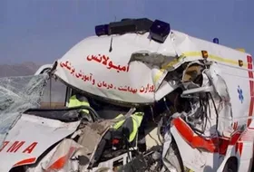 تصادف آمبولانس در تهران موجب مرگ وحشتناک مصدوم شد