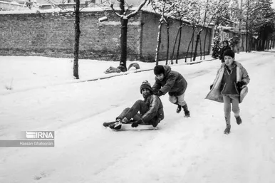عکس‌هایی از برف سال ۱۳۴۲