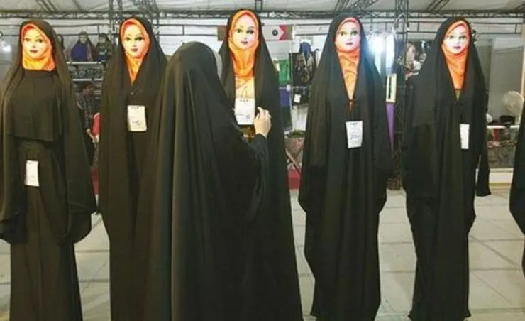 گران‌ترین چادر مشکی در بازار بیش از ۲ میلیون تومان آب می‌خورد