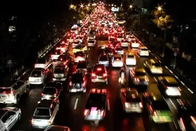 ترافیک سنگین در محدوده مجموعه شهید بهشتی، میدان جانباز و تقاطع خیام مشهد (۶ تیر ۱۴۰۳)