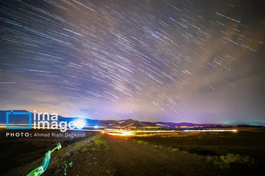 عکس‌هایی از بارش شهابی برساوشی