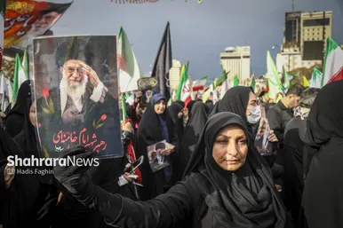 گزارش تصویری | مراسم چهلمین روز شهادت رهبر شهید انقلاب اسلامی در مشهد ۱