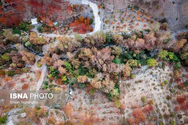 ایران زیباست | پاییزِ هزاررنگ در روستای شیت - طارم
