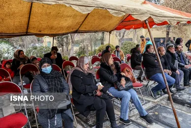 مراسم تشییع پیکر پردیس افکاری