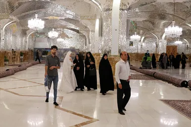 با اجازه امام رضا علیه السلام،
