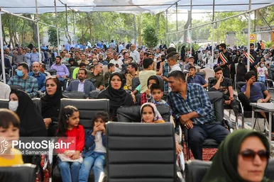 آیین بازگشایی معابر پادگان لشکر 77