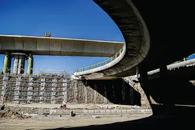 اتصال تقاطع آزادگان به بزرگ&zwnj;راه مشهد- چناران تا تیرماه ۱۴۰۰
