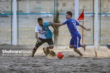 گزارش تصویری | لیگ برتر فوتبال ساحلی | مسابقه مسینا مشهد و پدیده گلشن انزلی