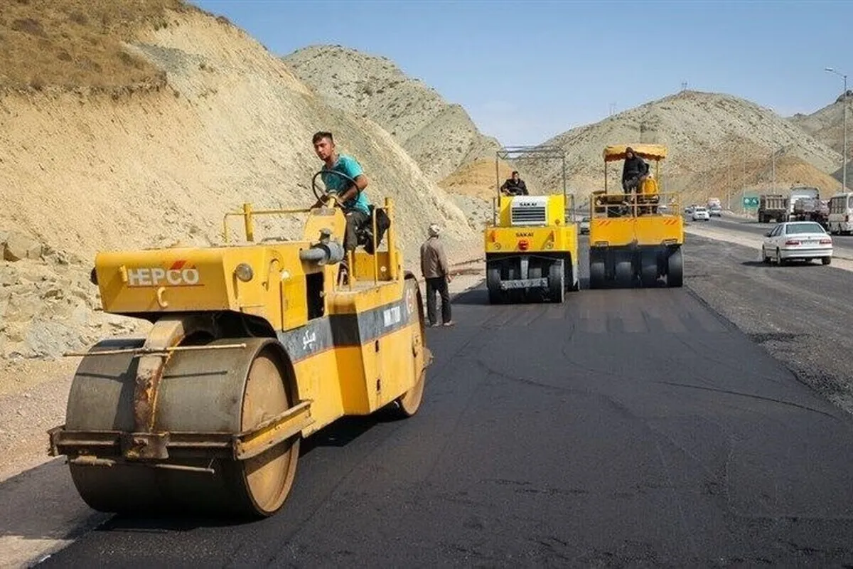 ۷۹۰۰ کیلومتر از محور‌های فرعی و روستایی کشور آسفالت و ایمن‌سازی شد