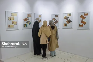 گزارش تصویری | نمایشگاه «فرگراف» روایتی از گرافیک در صفحه‌آرایی و طراحی کتاب و نشریه