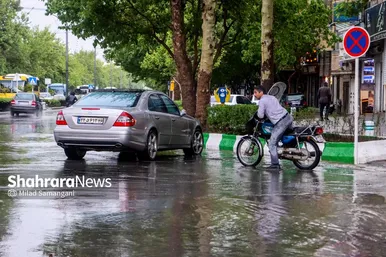 گزارش تصویری | بارش باران بهاری در مشهد (۲۶ فروردین ماه ۱۴۰۴)