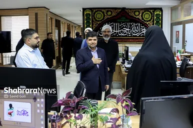 گزارش تصویری | بازدید مدیران استانی و شهری از روزنامه شهرآرا به مناسبت روز خبرنگار - ۲