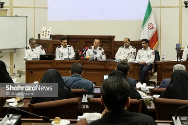 گزارش تصویری | نشست خبری مدیرعامل سازمان آتش‌نشانی و خدمات ایمنی شهرداری مشهد