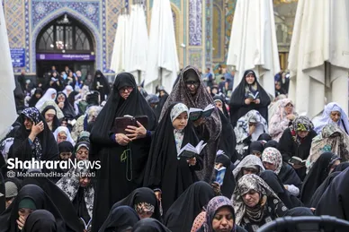 گزارش تصویری | مراسم پر فیض دعای عرفه در حرم مطهر رضوی | سه شنبه ۵ خرداد ۱۴۰۵