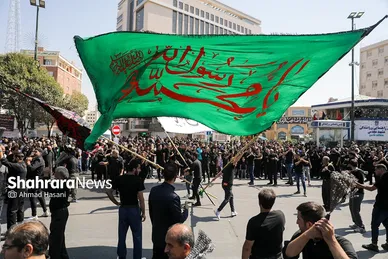 مراسم عزاداری رحلت رسول اکرم(ص) و شهادت امام حسن مجتبی(ع) در مشهد
