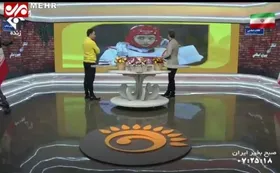 هادی ساعی در برنامه زنده تلویزیونی: برای کیمیا علیزاده متاسفم+ویدئو