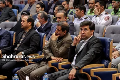آئین شکرانه خدمت ستاد اربعین و دهه آخر صفر شهرداری مشهد مقدس