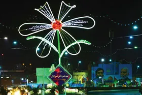 آذین&zwnj;بندی مشهدالرضا (ع) هم&zwnj;زمان با میلاد پیامبراکرم (ص) و امام جعفرصادق (ع)